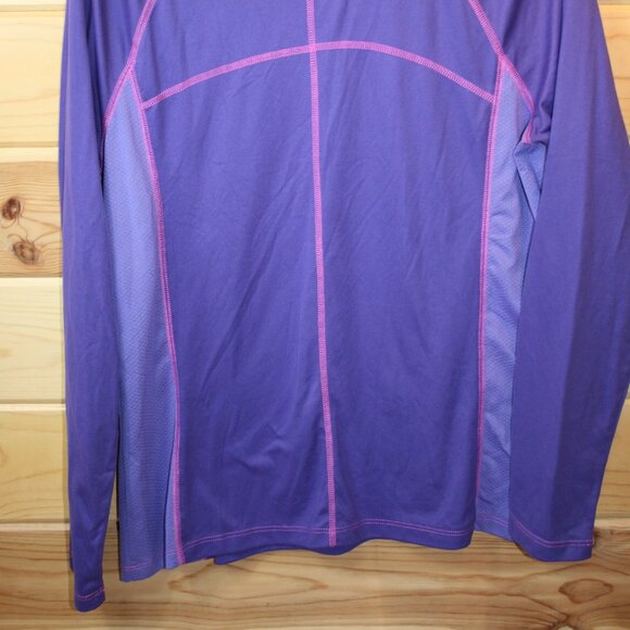 Tek Gear Purple Long Sleeve Top Size XL - Picture 5 of 5